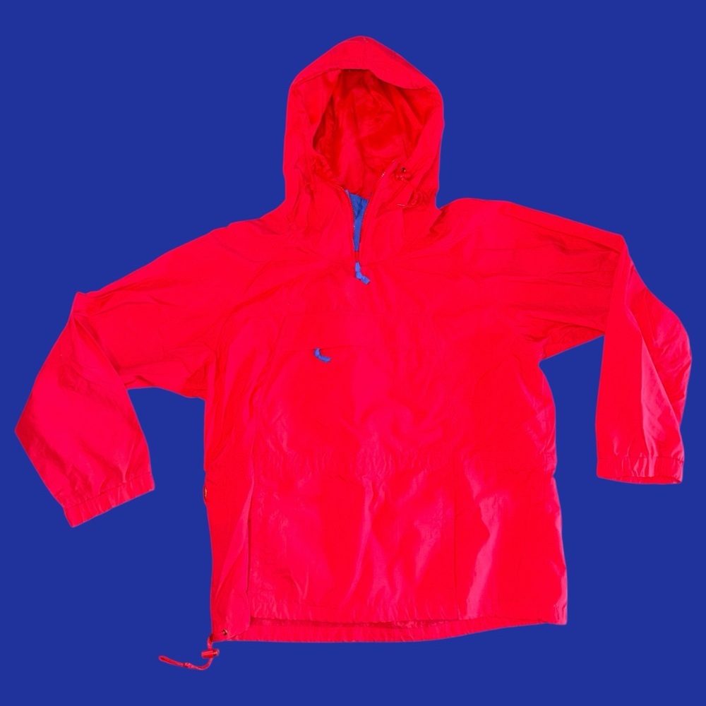 Vintage Eddie Bauer Hooded Anorak Windbreaker Jacket Men’s Large
